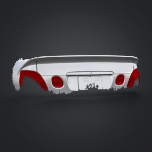 LEXUS GS MK2 ONDORI 3 PIECES SPOILER