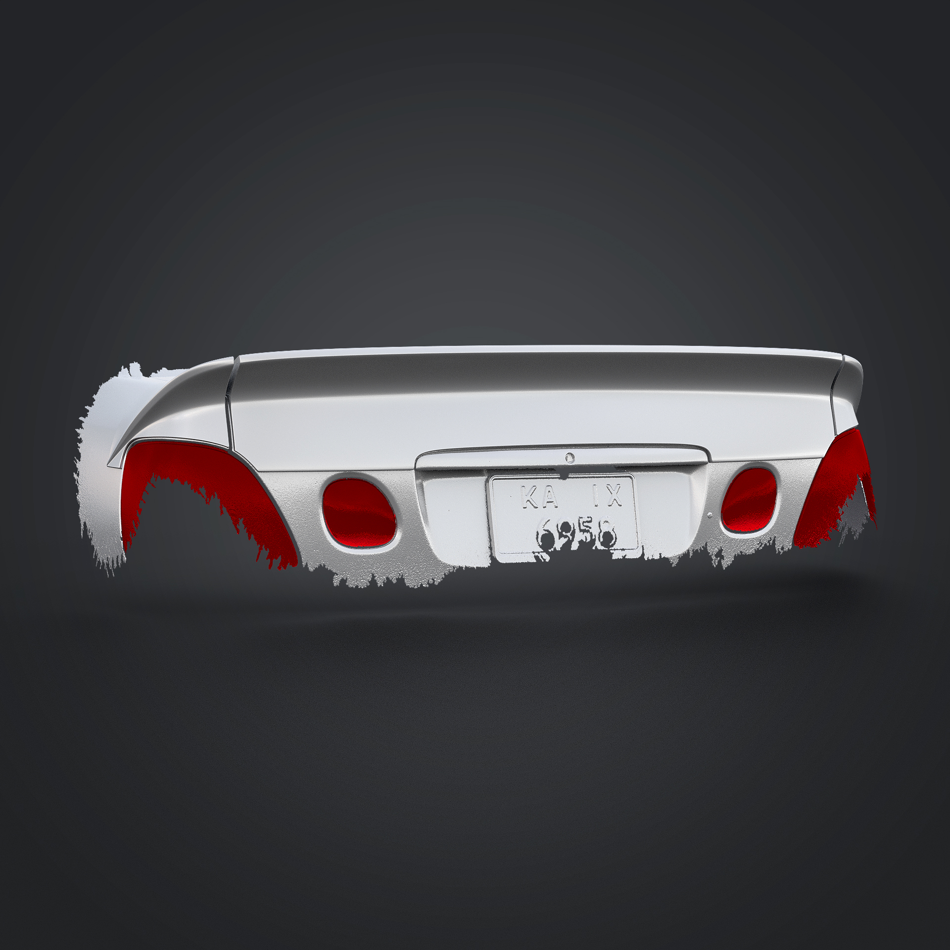 LEXUS GS MK2 ONDORI 3 PIECES SPOILER