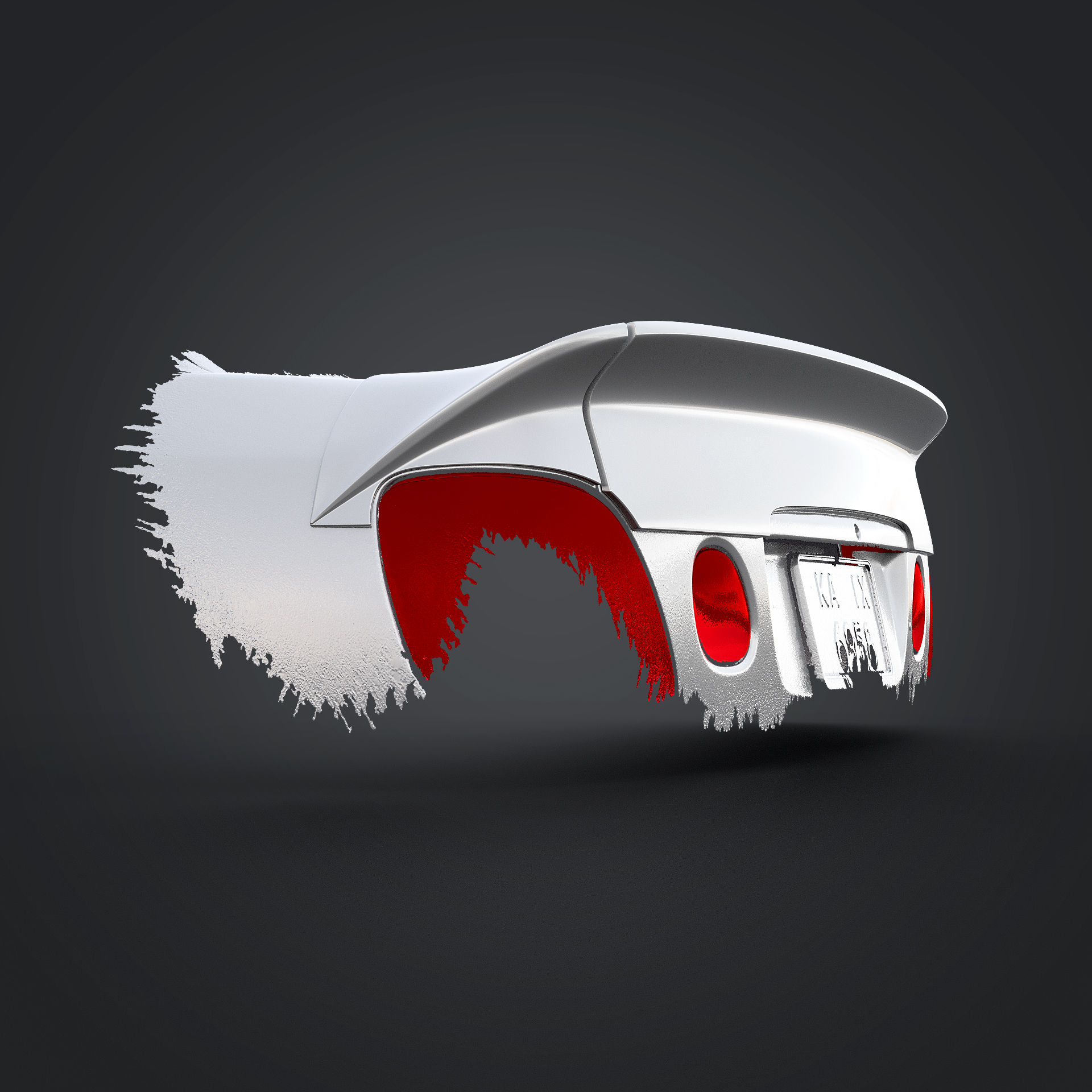 LEXUS GS MK2 ONDORI 3 PIECES SPOILER – Image 5